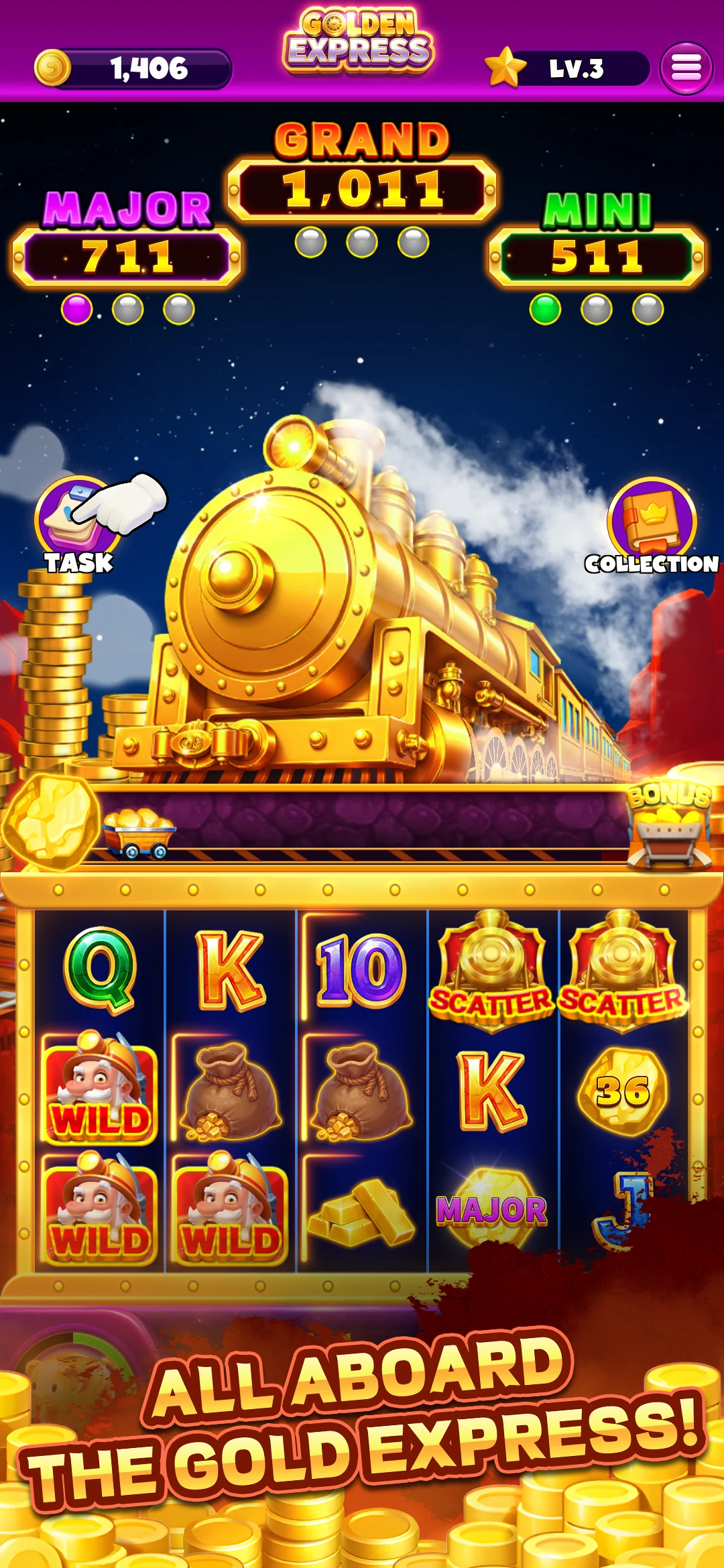 Golden Express Slots screenshot