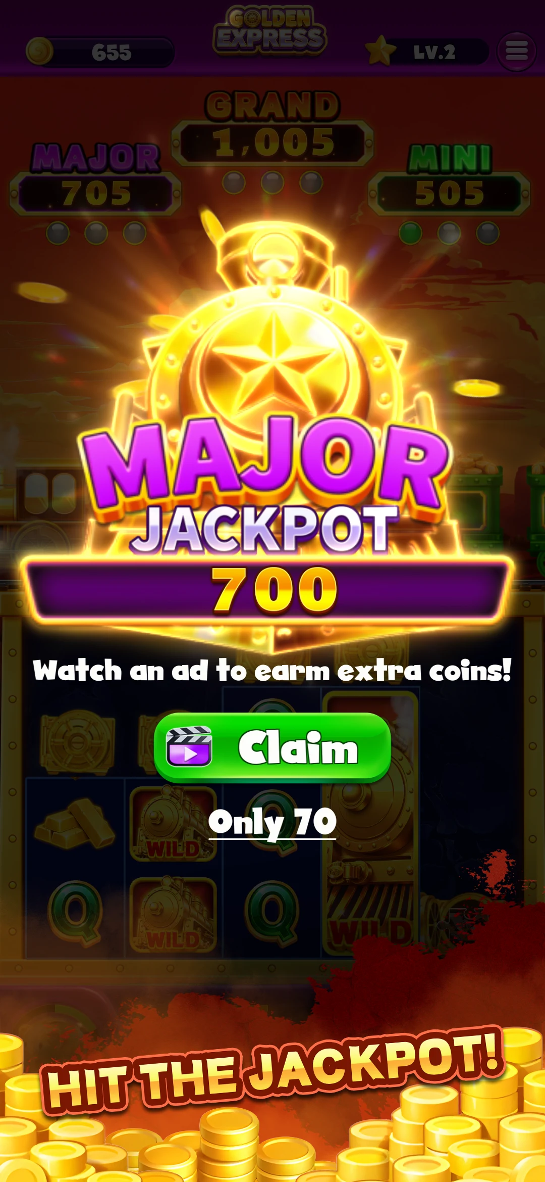Golden Express Slots screenshot